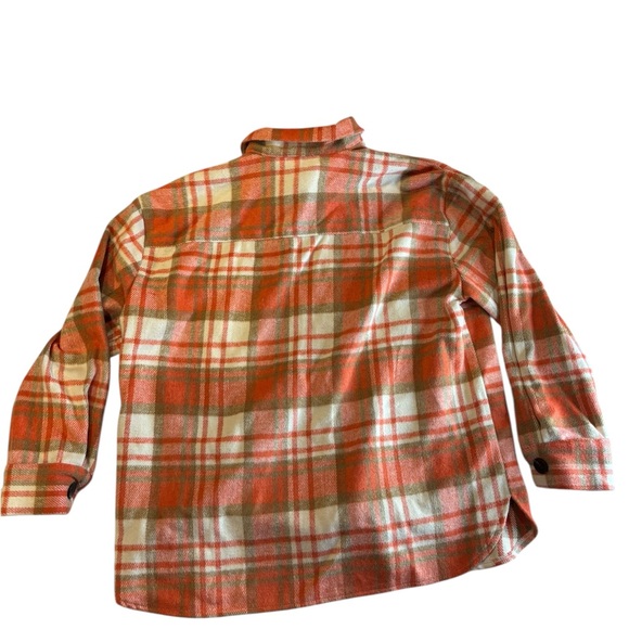 Jardines Domaine Women’s Plaid Orange & Cream Kamelena Jacket - Picture 4 of 12